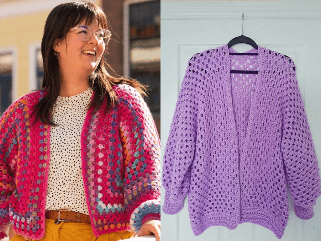Hexagon-Jacke häkeln – Super einfache Schritt-für-Schritt-Anleitung für Anfänger! hexagon jacke häkeln
