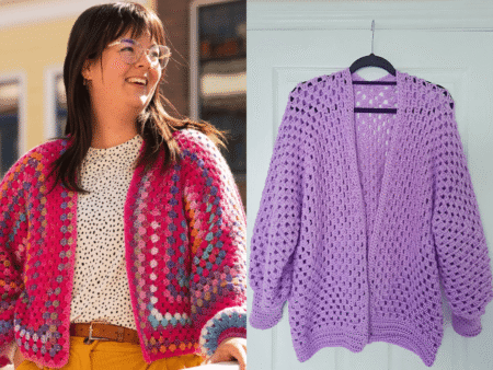 hexagon jacke häkeln
